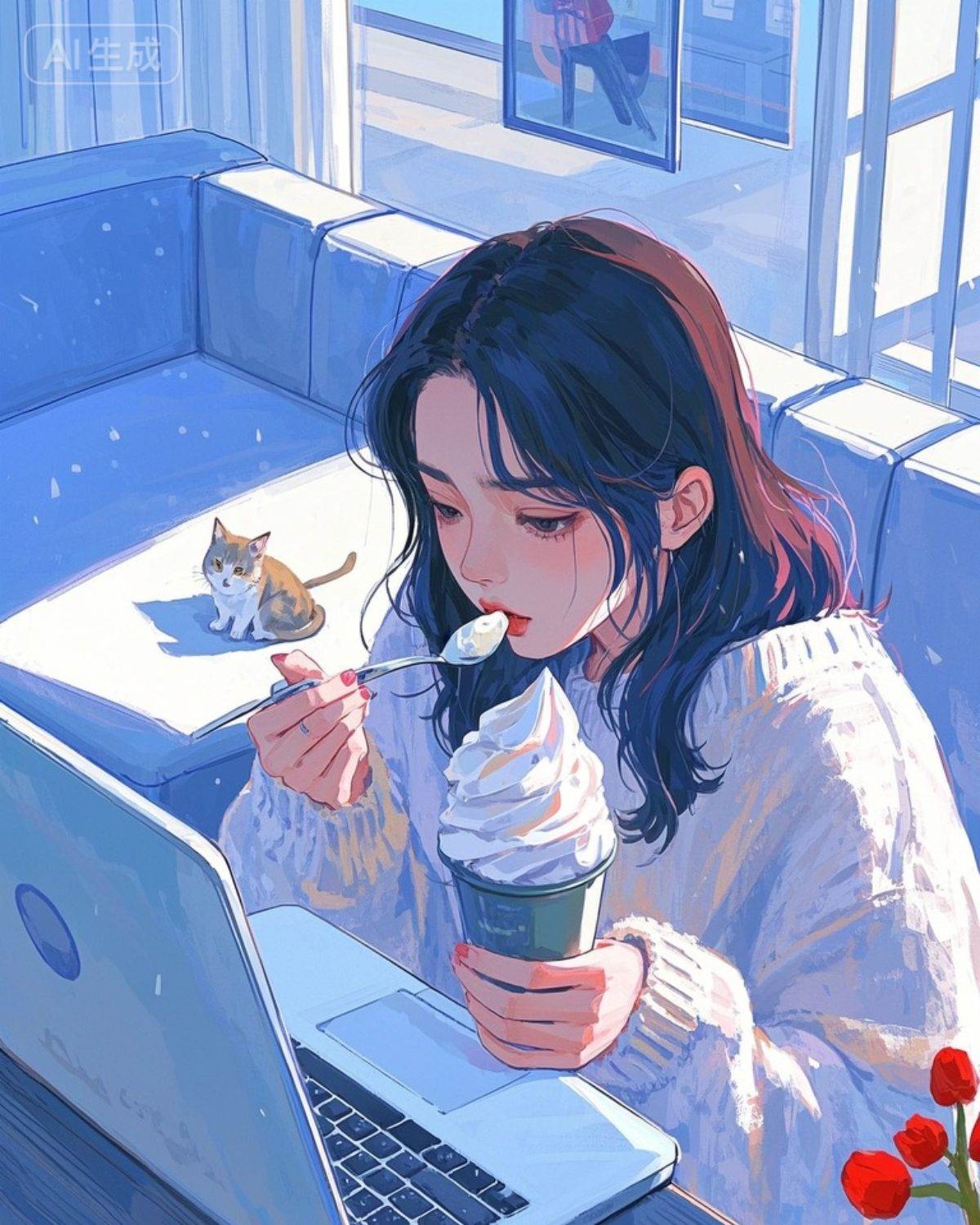 他很忙，那我就不糾纏了