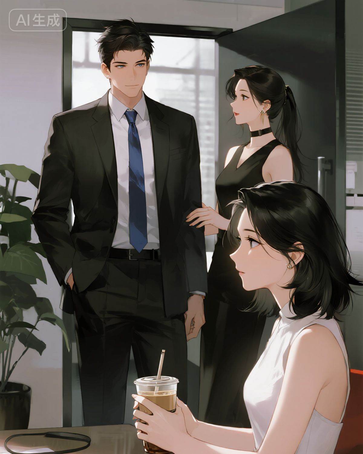 他在愛情里走神了