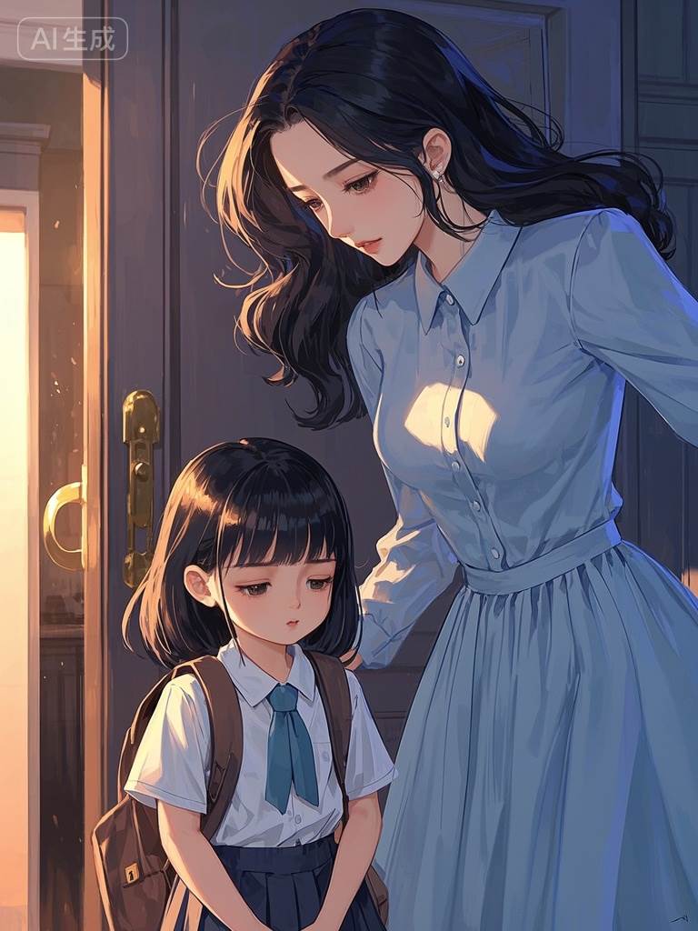 被搶走養了一年后，媽媽把我丟在爸爸家門口