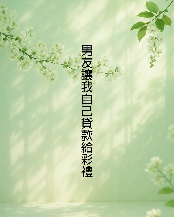 男友讓我自己貸款給彩禮