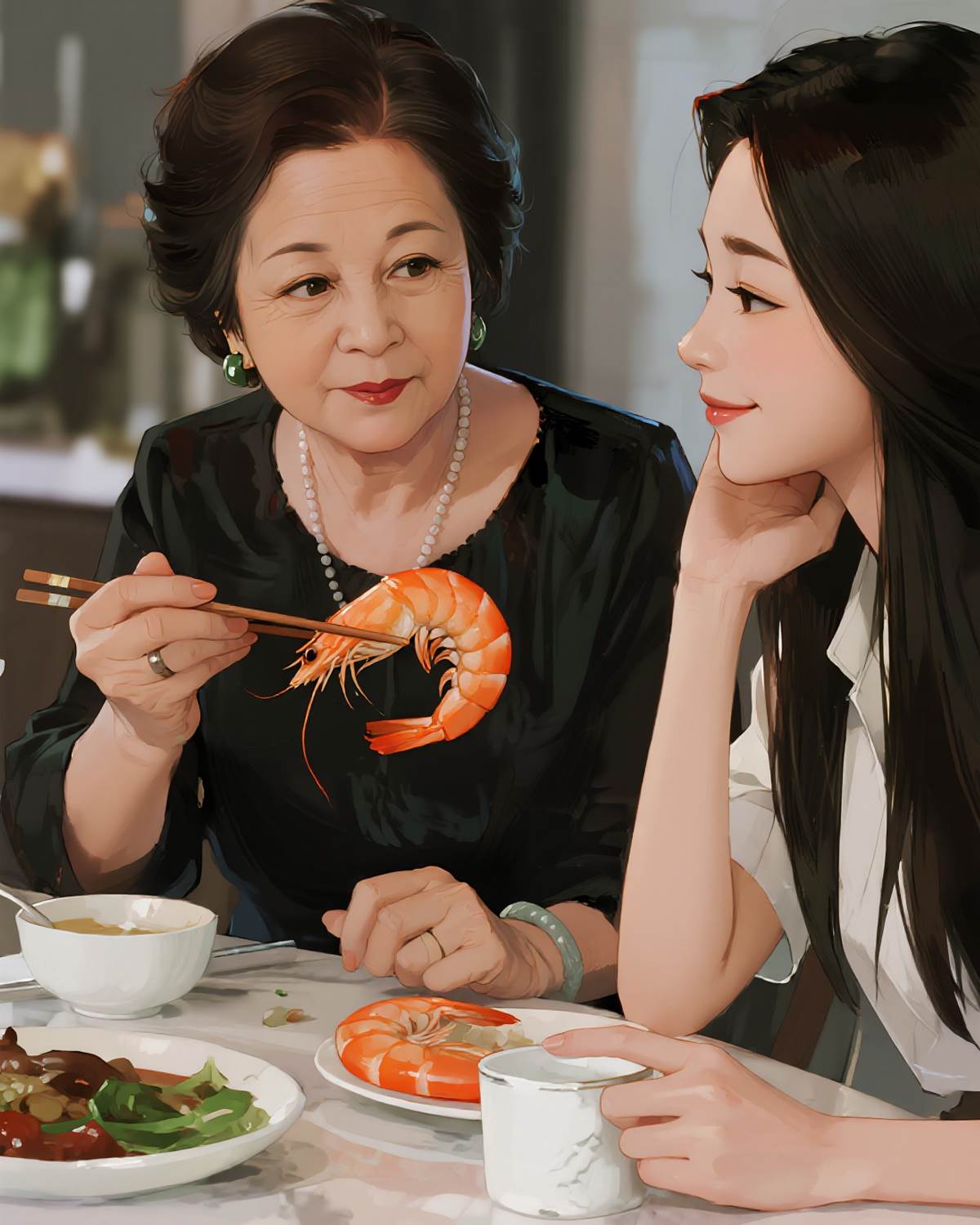 她來加入這個家