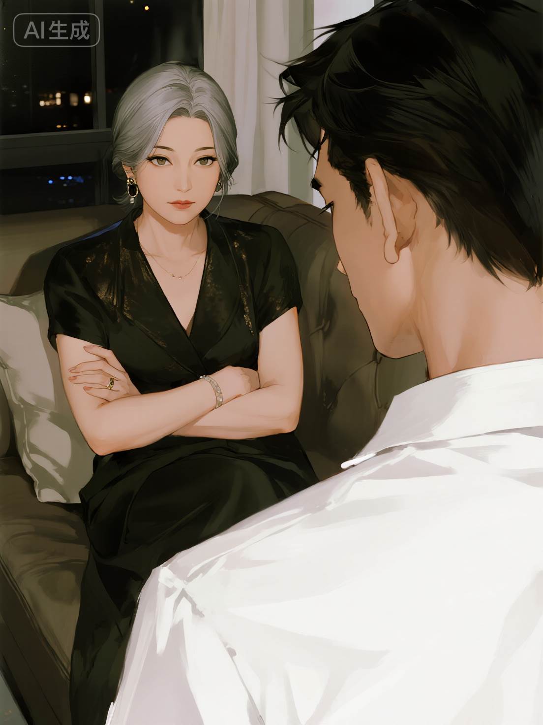 整治戀愛腦兒子的白月光