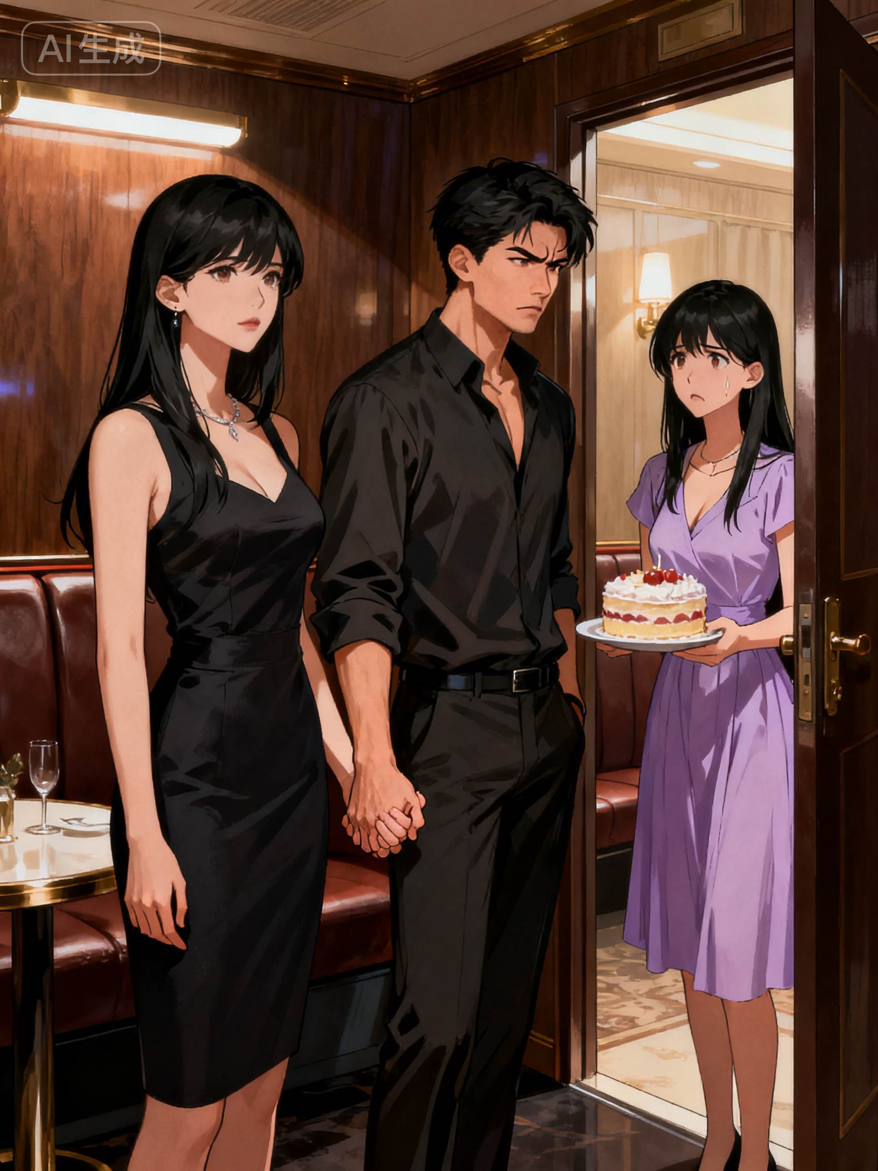 未婚夫當眾把綠茶的蛋糕扣她臉上