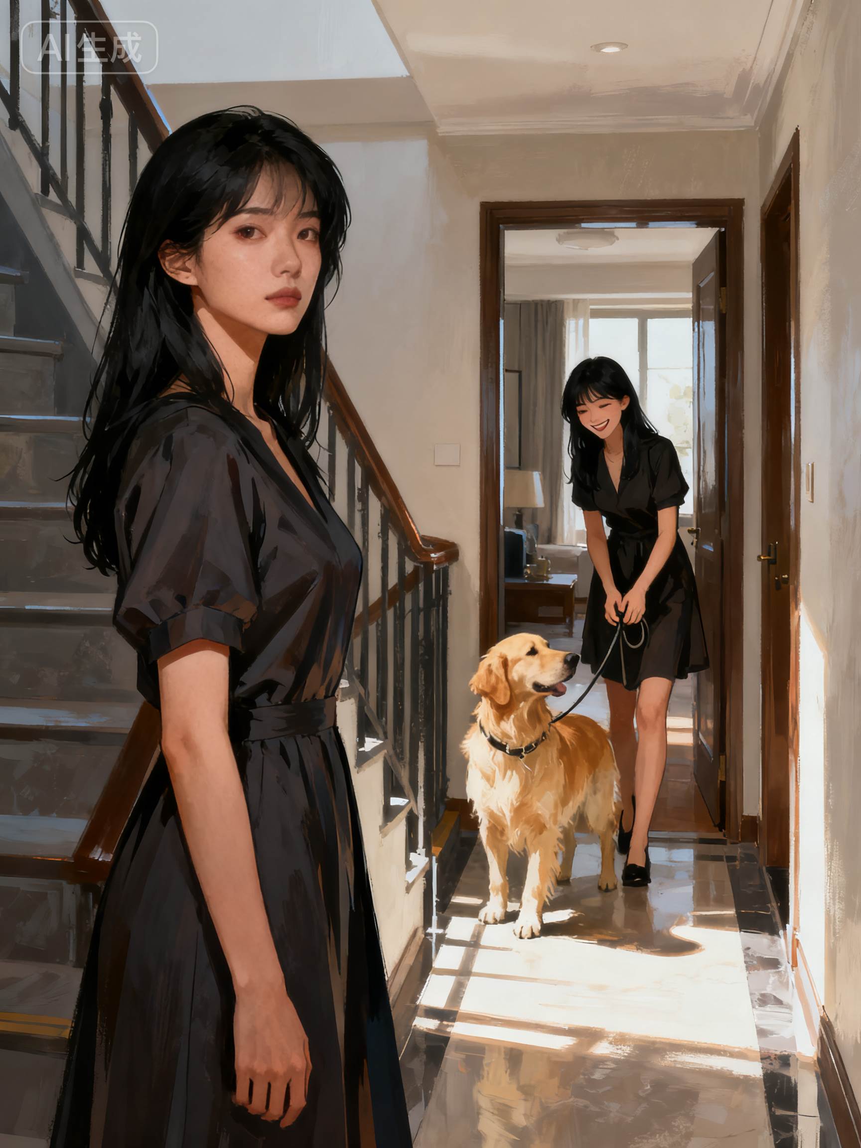 老公讓別人遛狗，我和他提了離婚