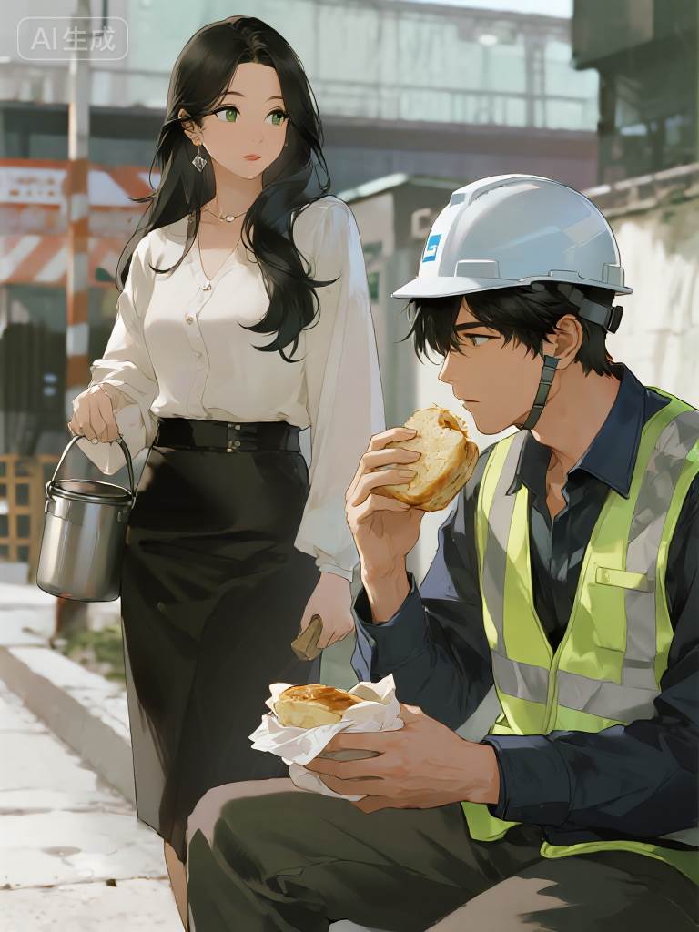 穿書后，我的反派老公在工地搬磚