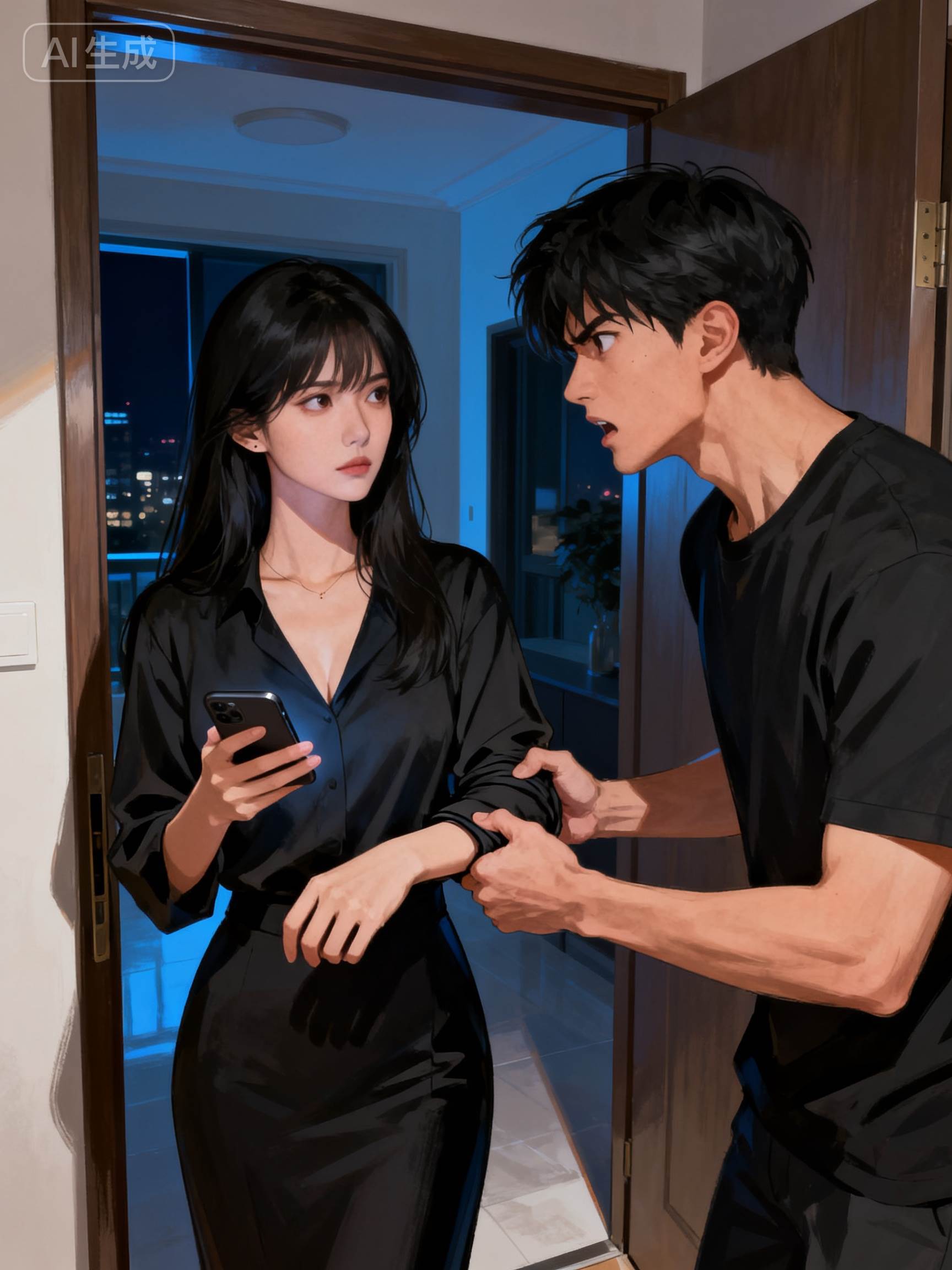 我替老公接了小三的電話