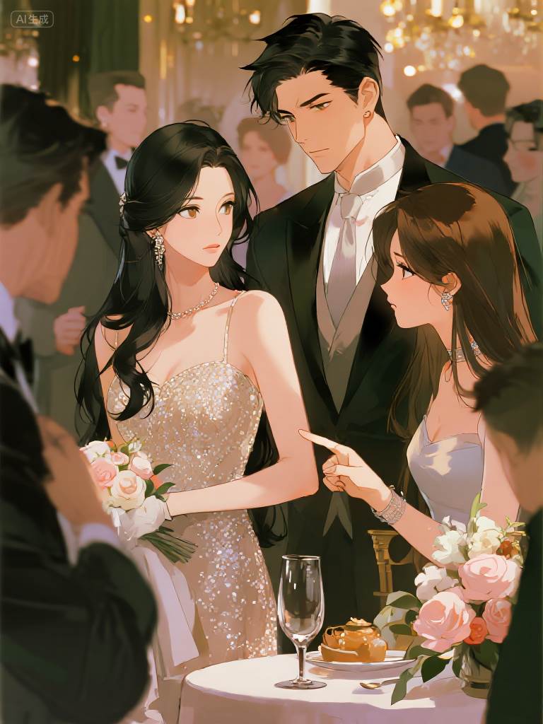 訂婚當晚，男友帶著女大去了酒店