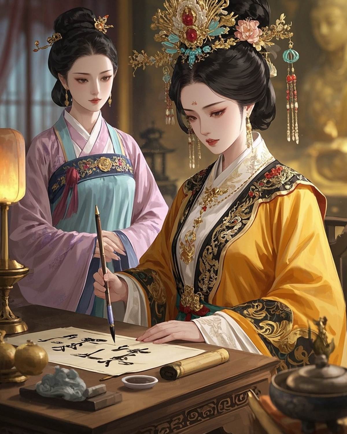 愛妃們收了神通吧