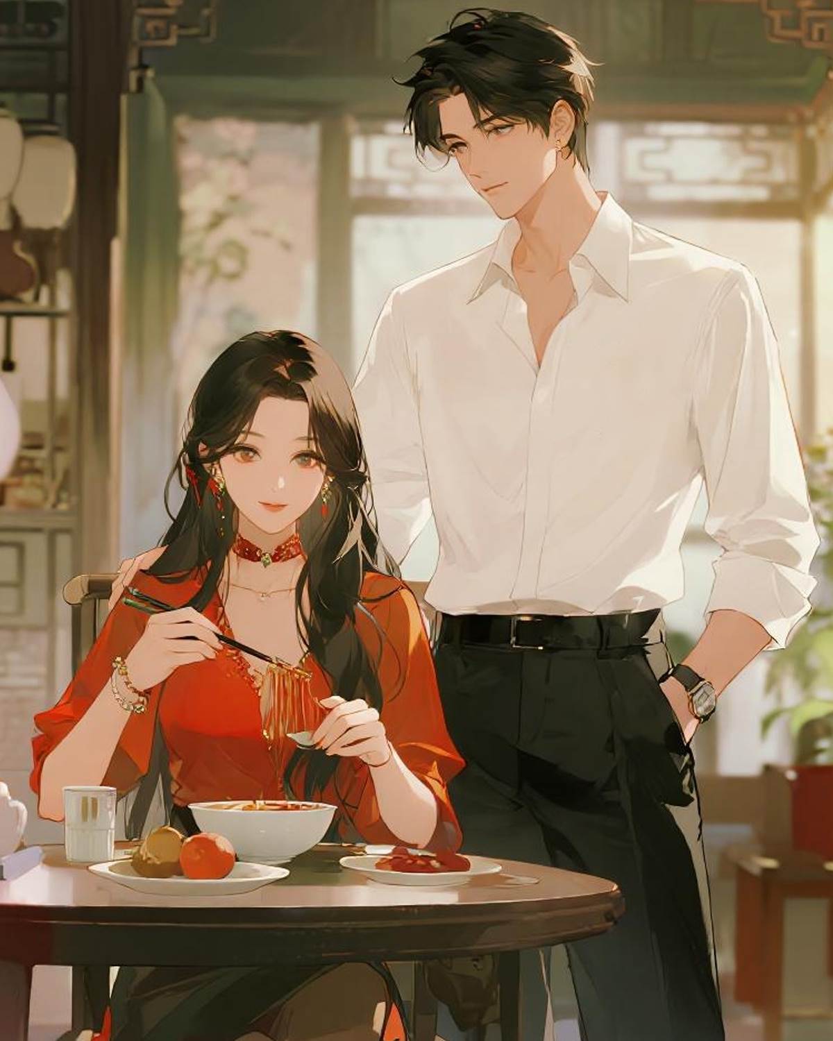 鬼夫他粘人得很