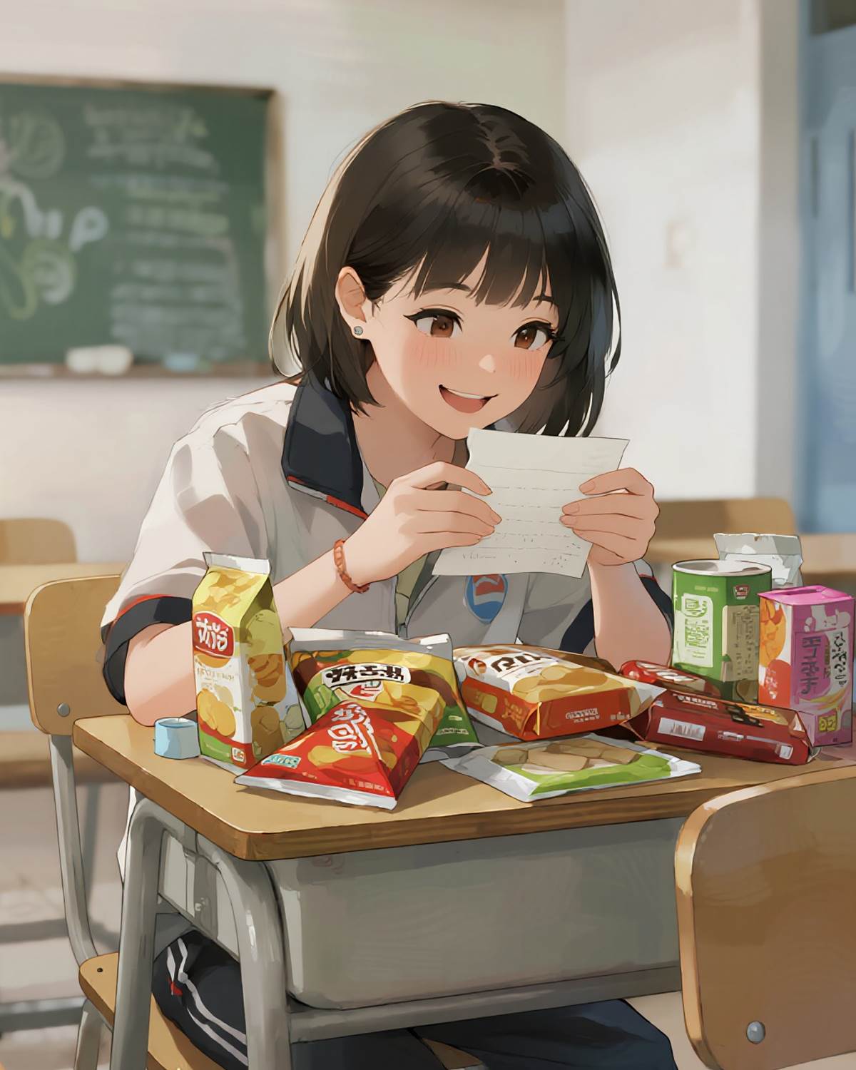 我媽為逼我退學，不給生活費，結果我成了全班團寵