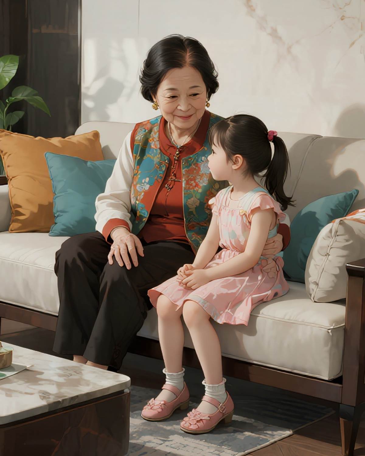 五十歲外婆成真千金