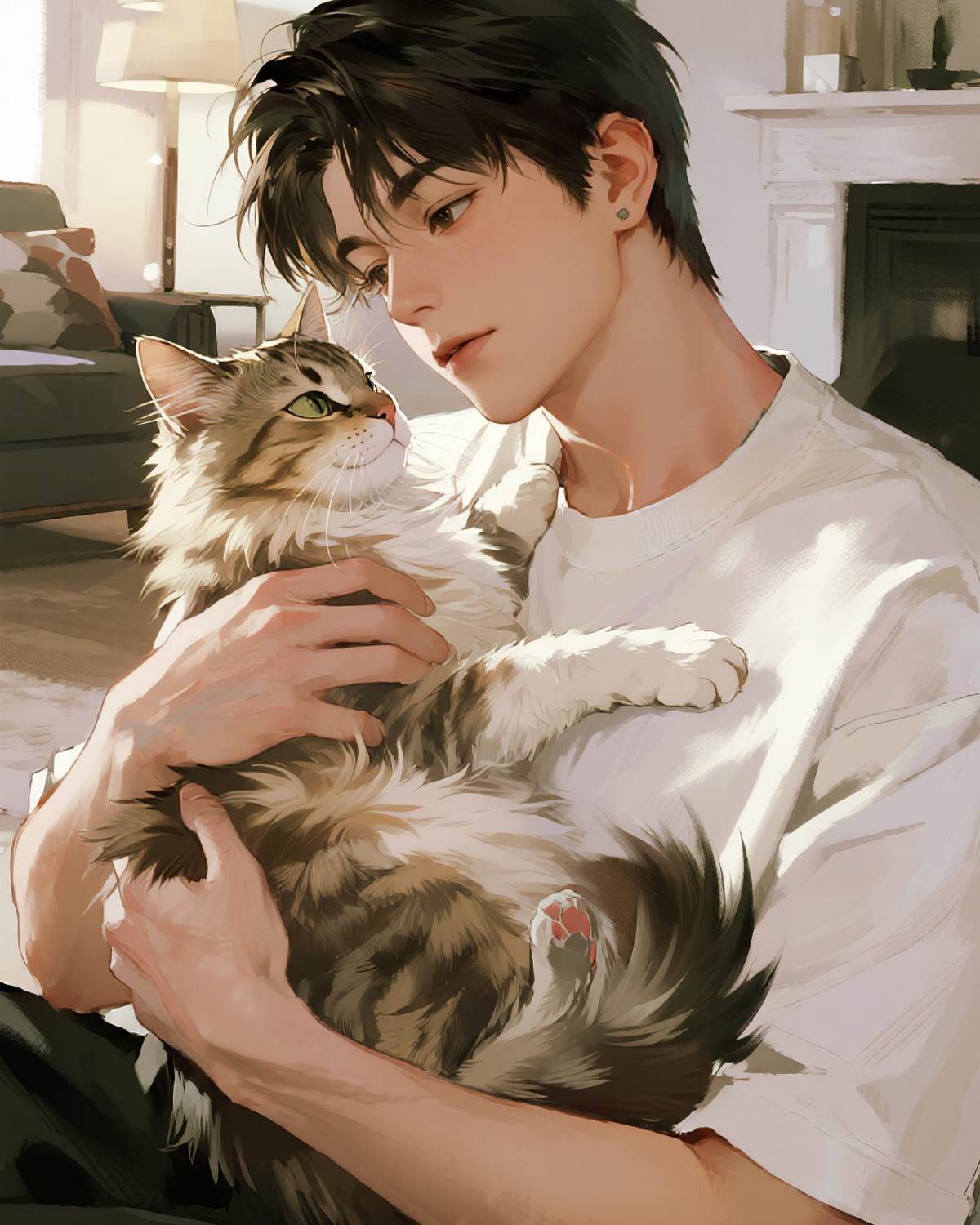 貍花他是男貓啊