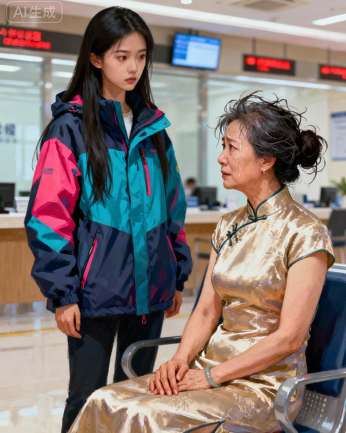 帶著未來婆婆去上班