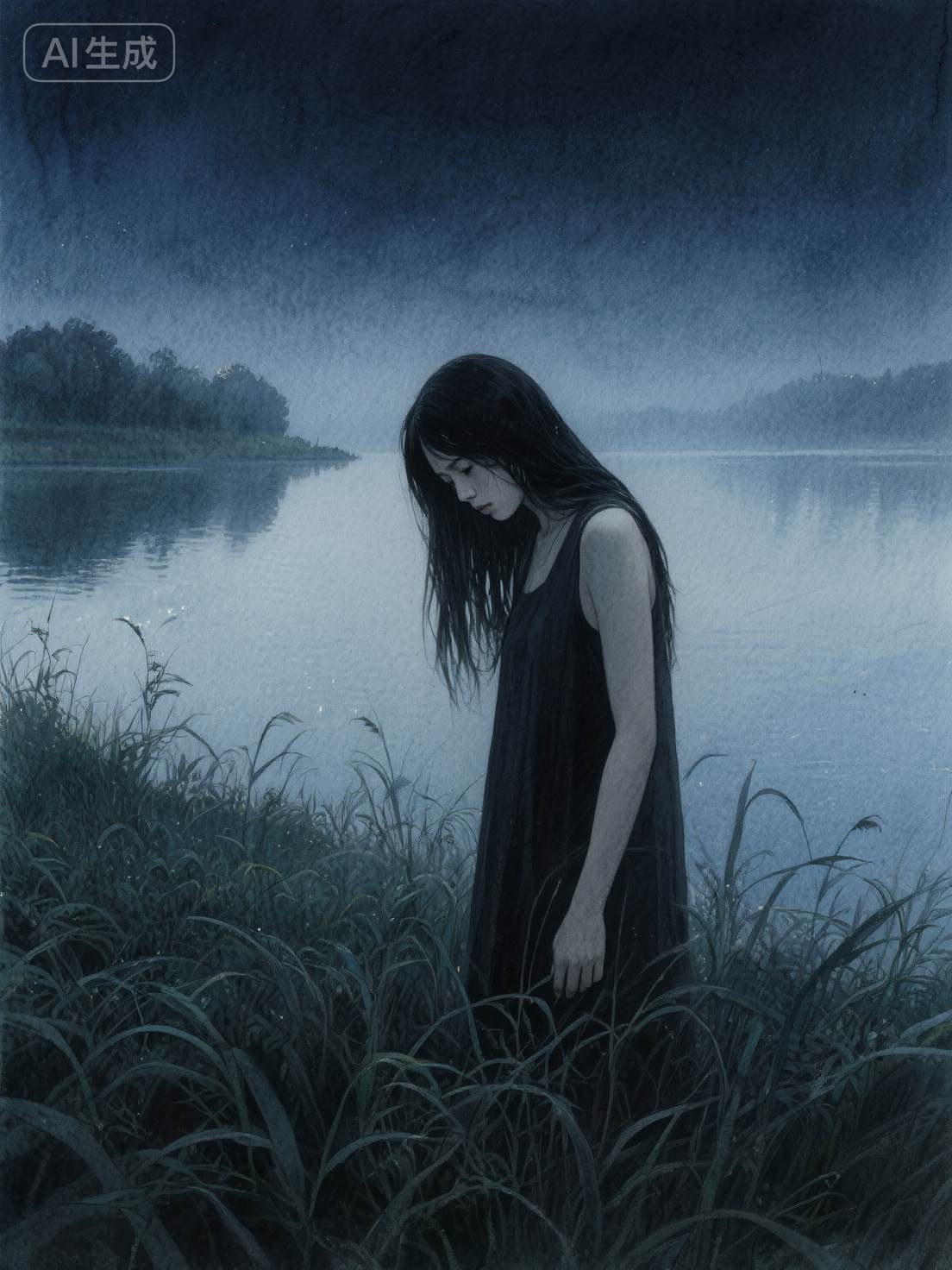 老婆在水庫待了七天後