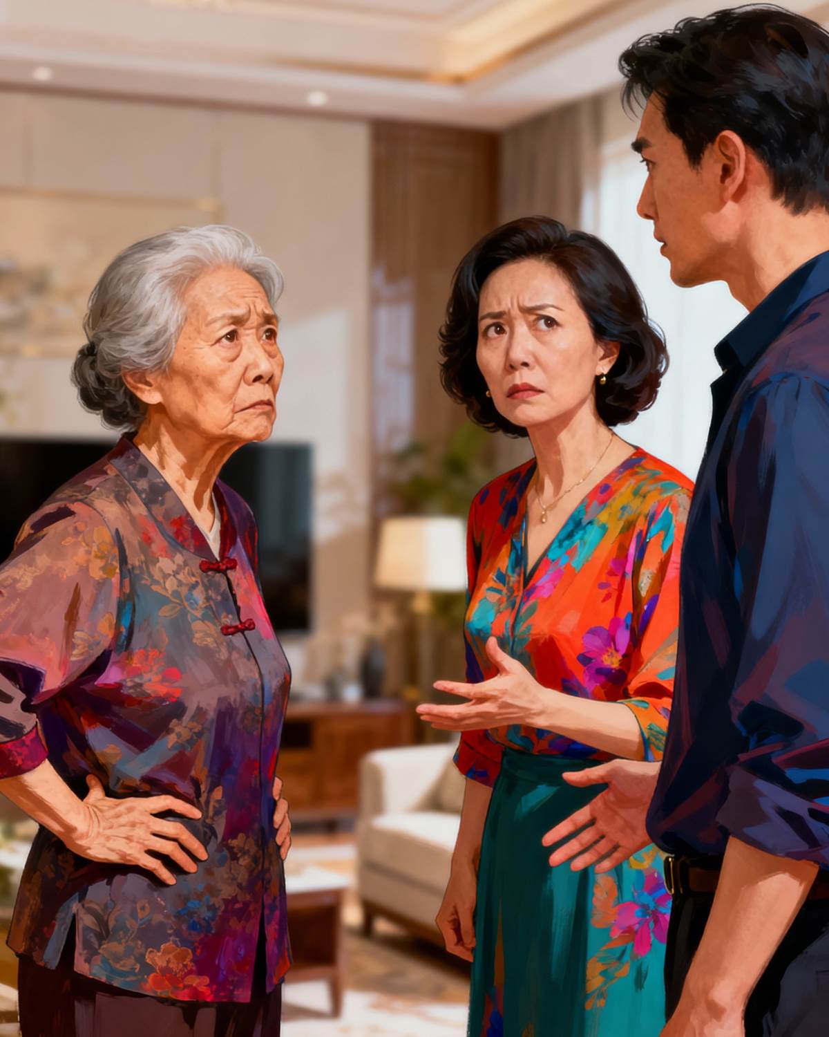 八旬老奶大戰五旬婆婆