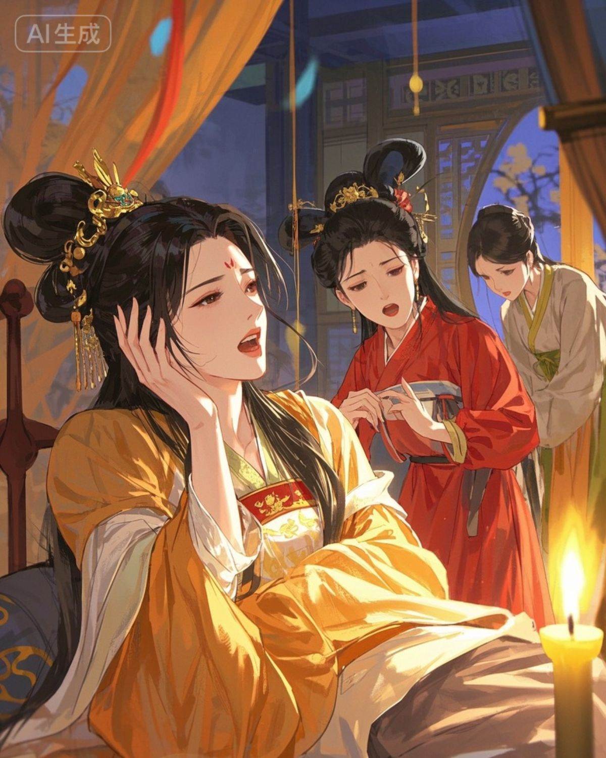 聽說王爺被賜婚，王妃提刀殺進宮