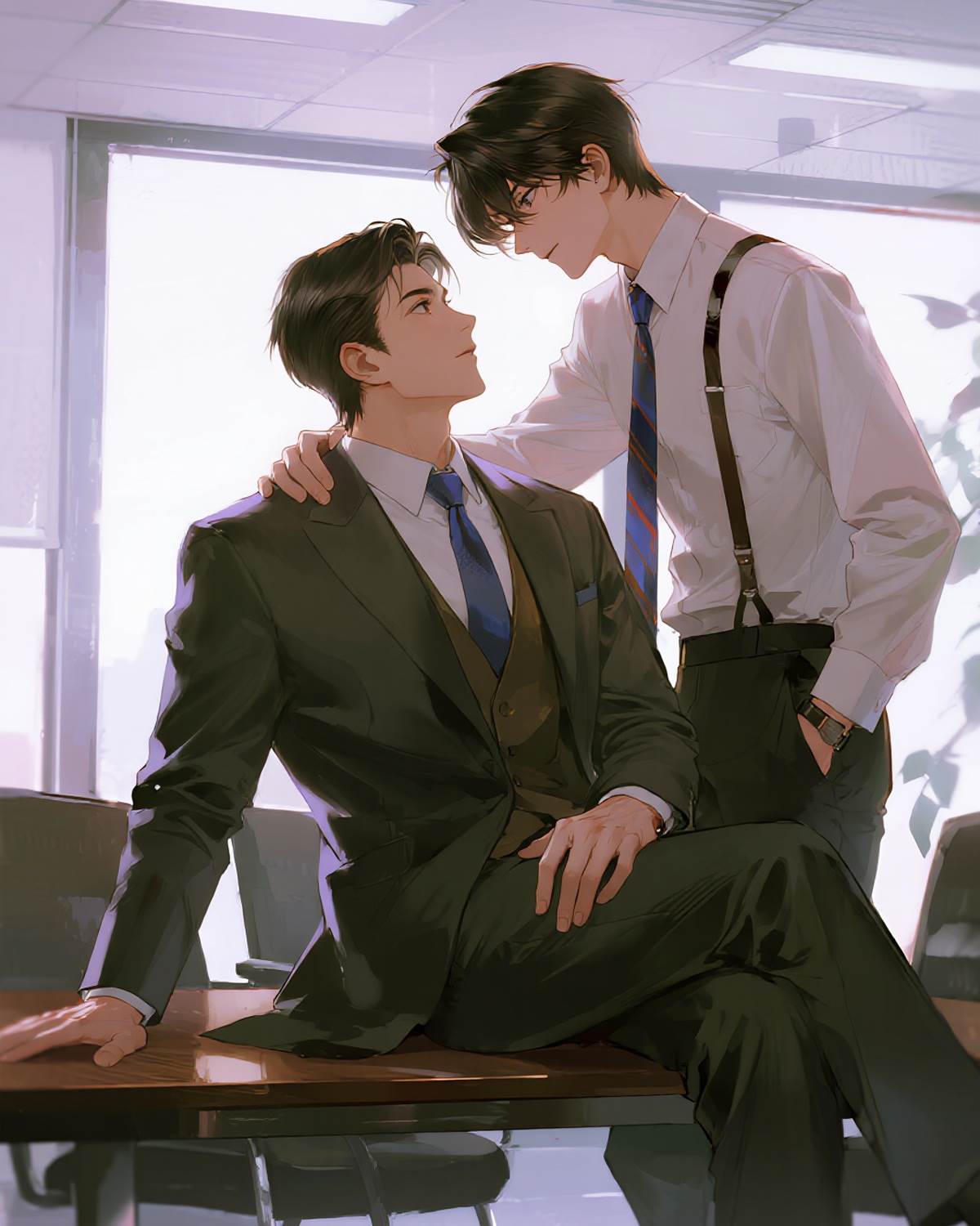 給陰鬱少年當爹後被他攻略了