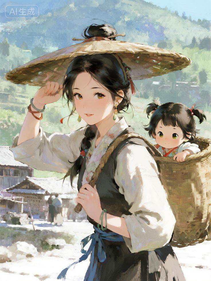 我爹死前，給我買了個新的娘