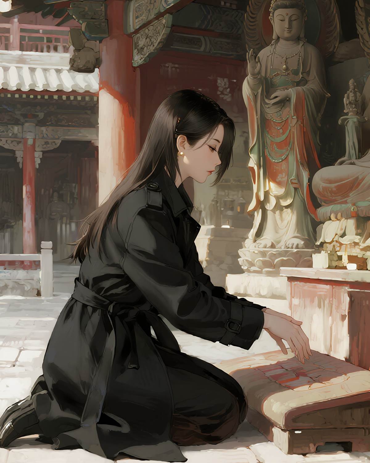 拜遍諸佛，雲煙一場