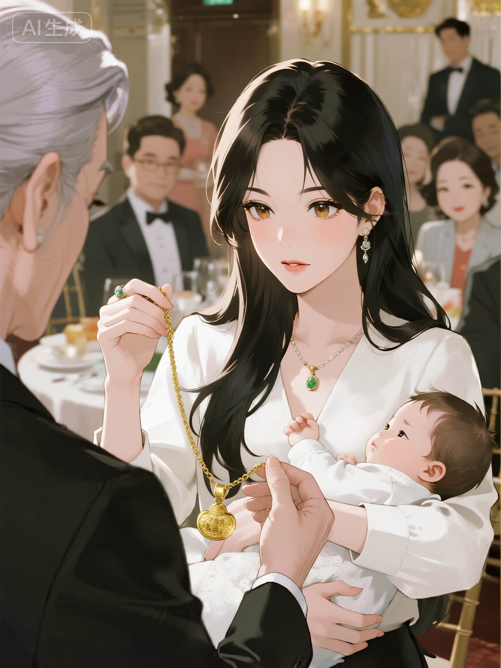 摘下我送的長命鎖後，她悔瘋了