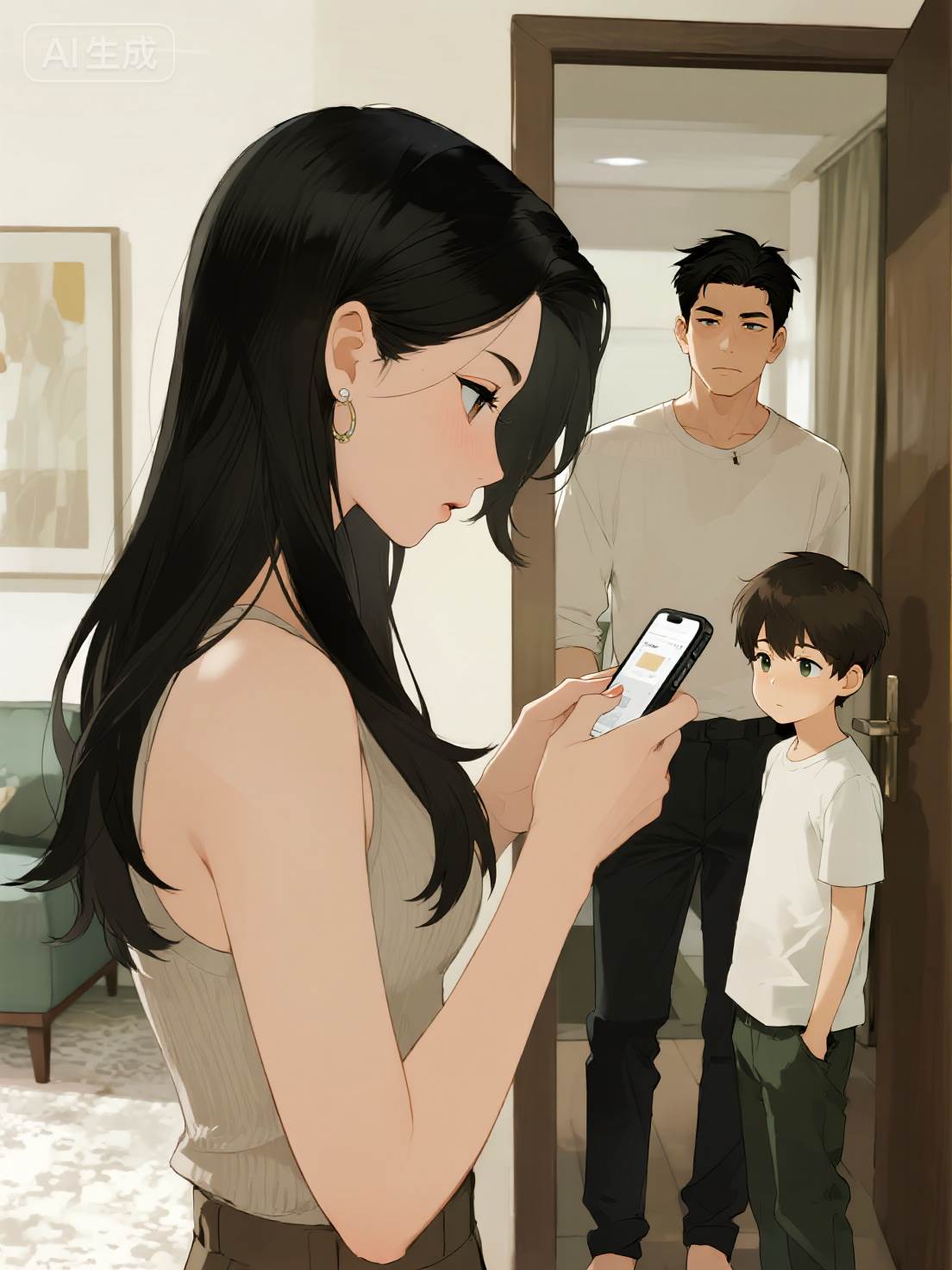 忘記了老公兒子之後，老公悔瘋了