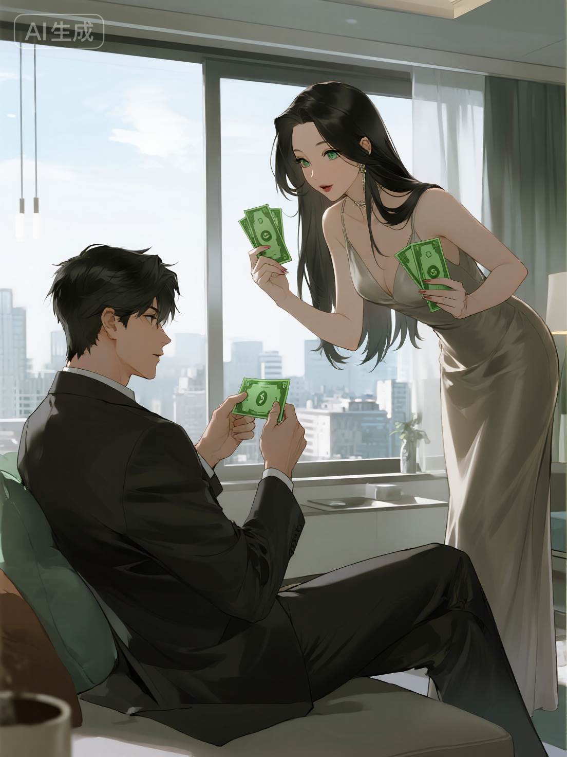 金主給一元分手費