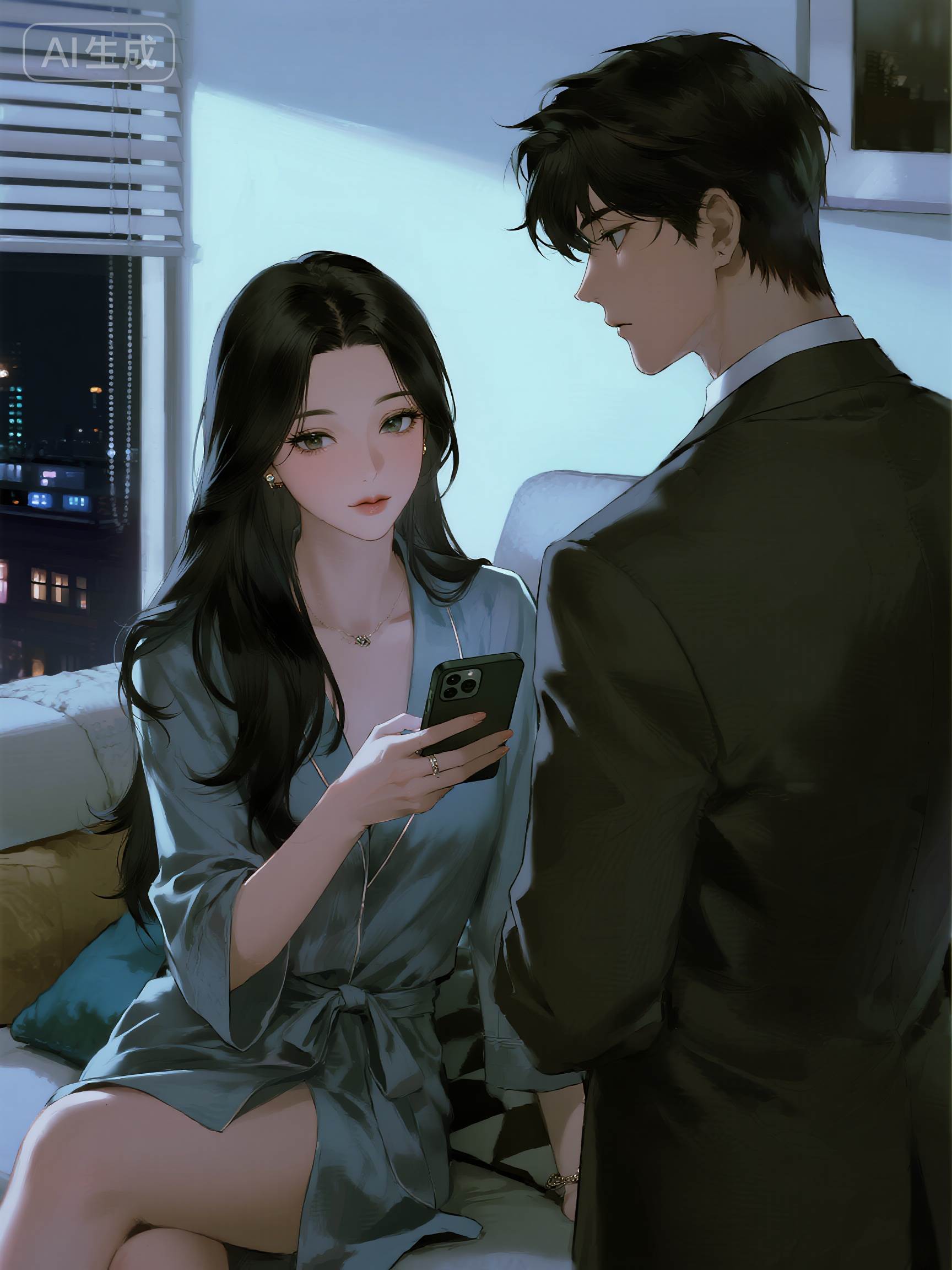 他的微信置頂，是我閨蜜和他媽