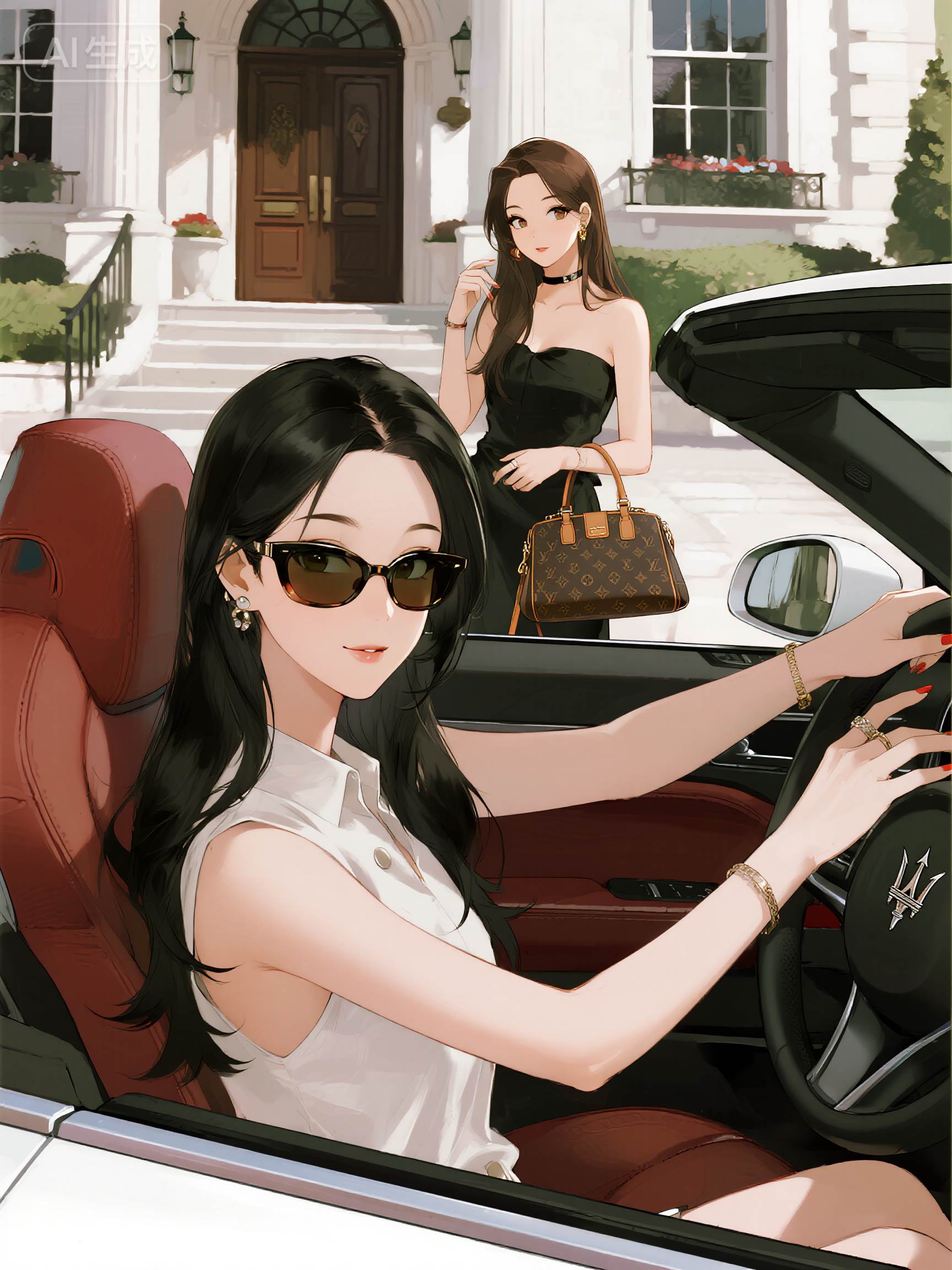 和閨蜜穿成惡毒女配，演爽了