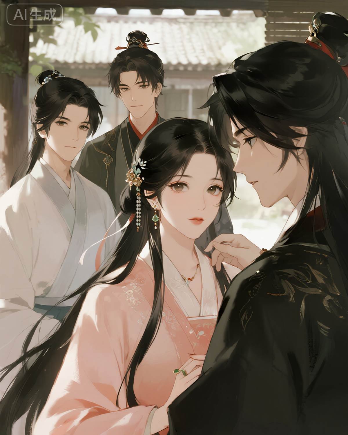 臉盲的我嫁了三個夫君