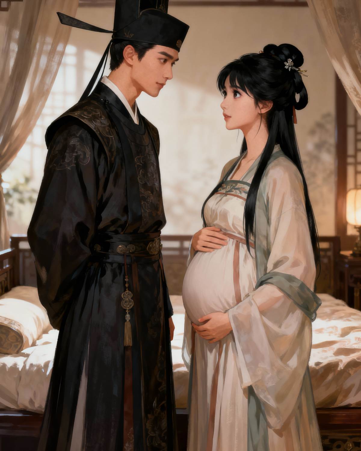 夫君他身懷六甲