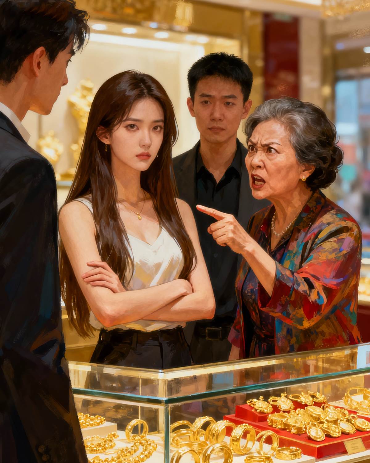 不買金手鐲我就會死