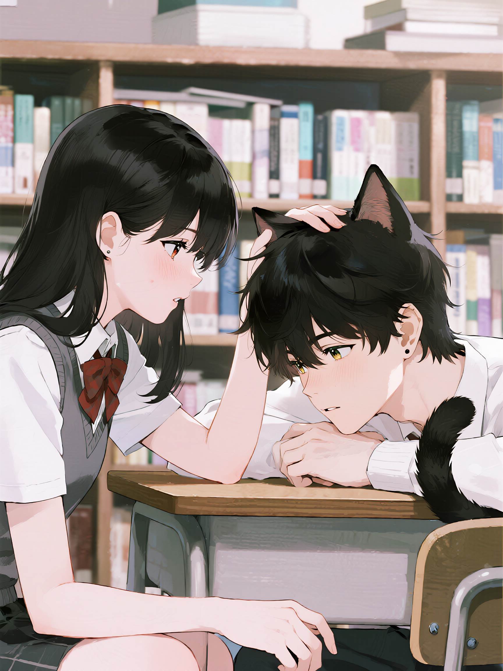 跟校霸表白，他喊我嫂子