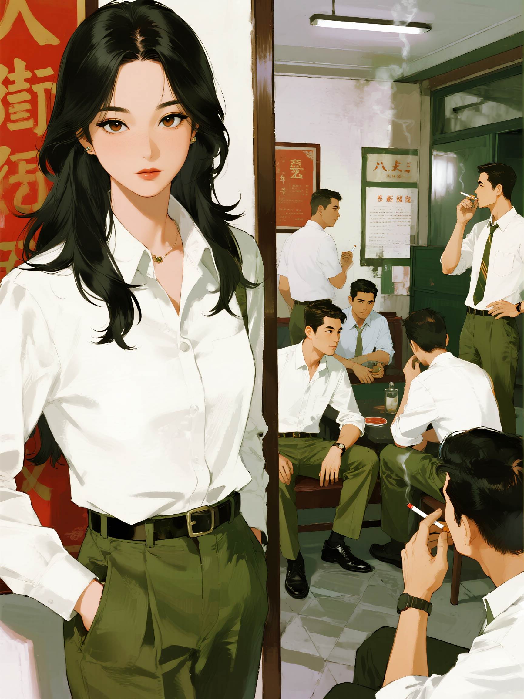 抽籤選了兵痞後，前男友後悔了