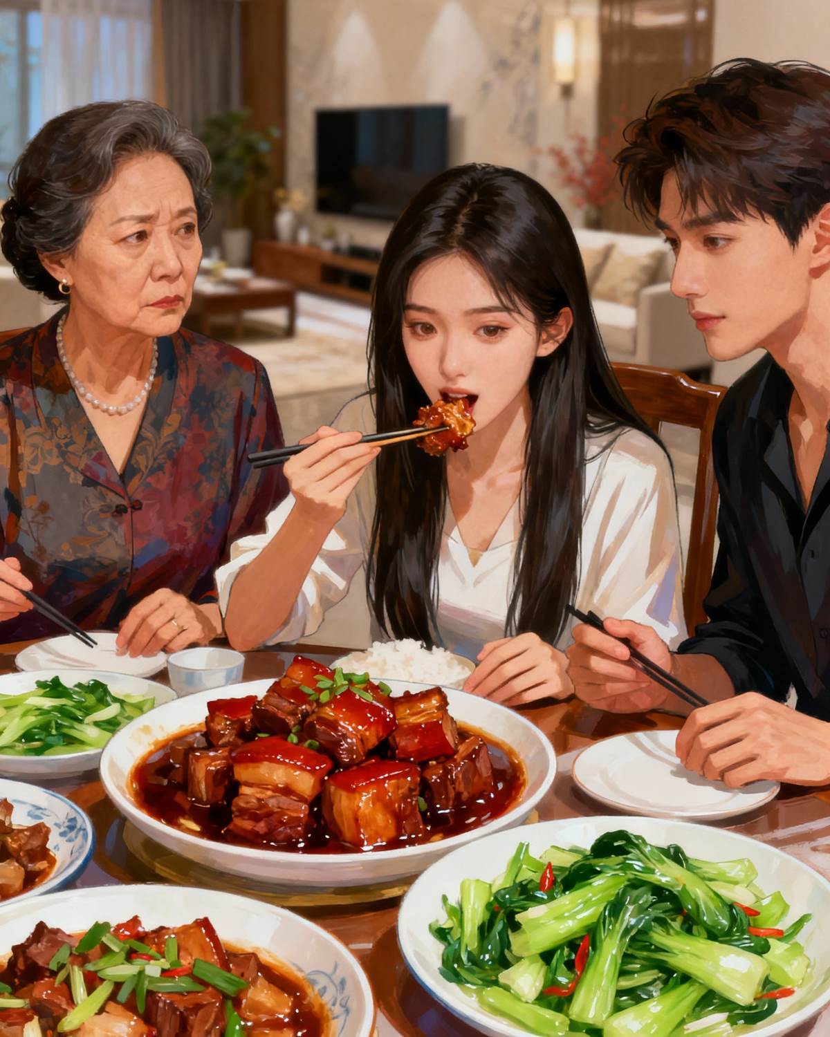 婆婆手段了得，我鈍感力十足