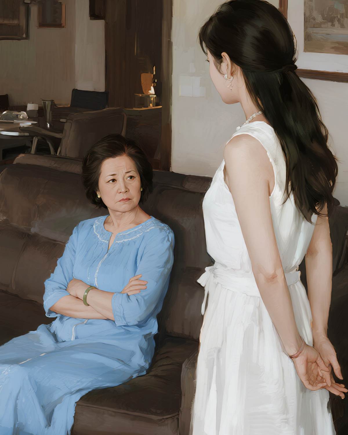 領證日，媽媽扣我身份證