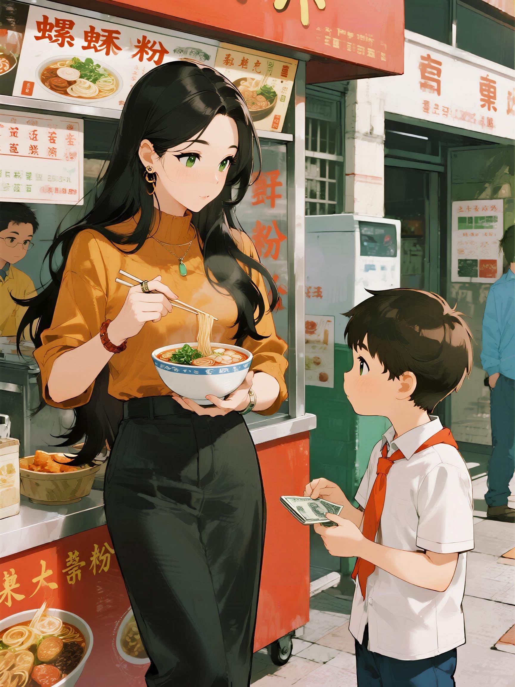 關於我用螺螄粉養大反派大佬這事