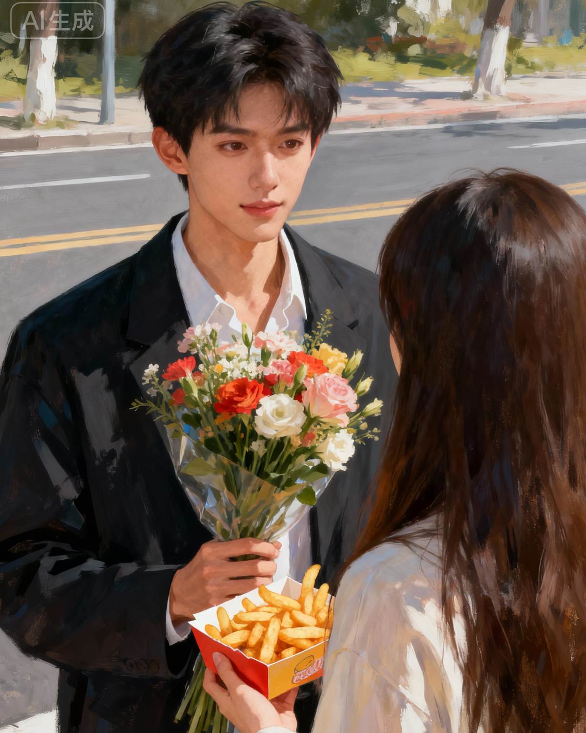 富少與我交往後