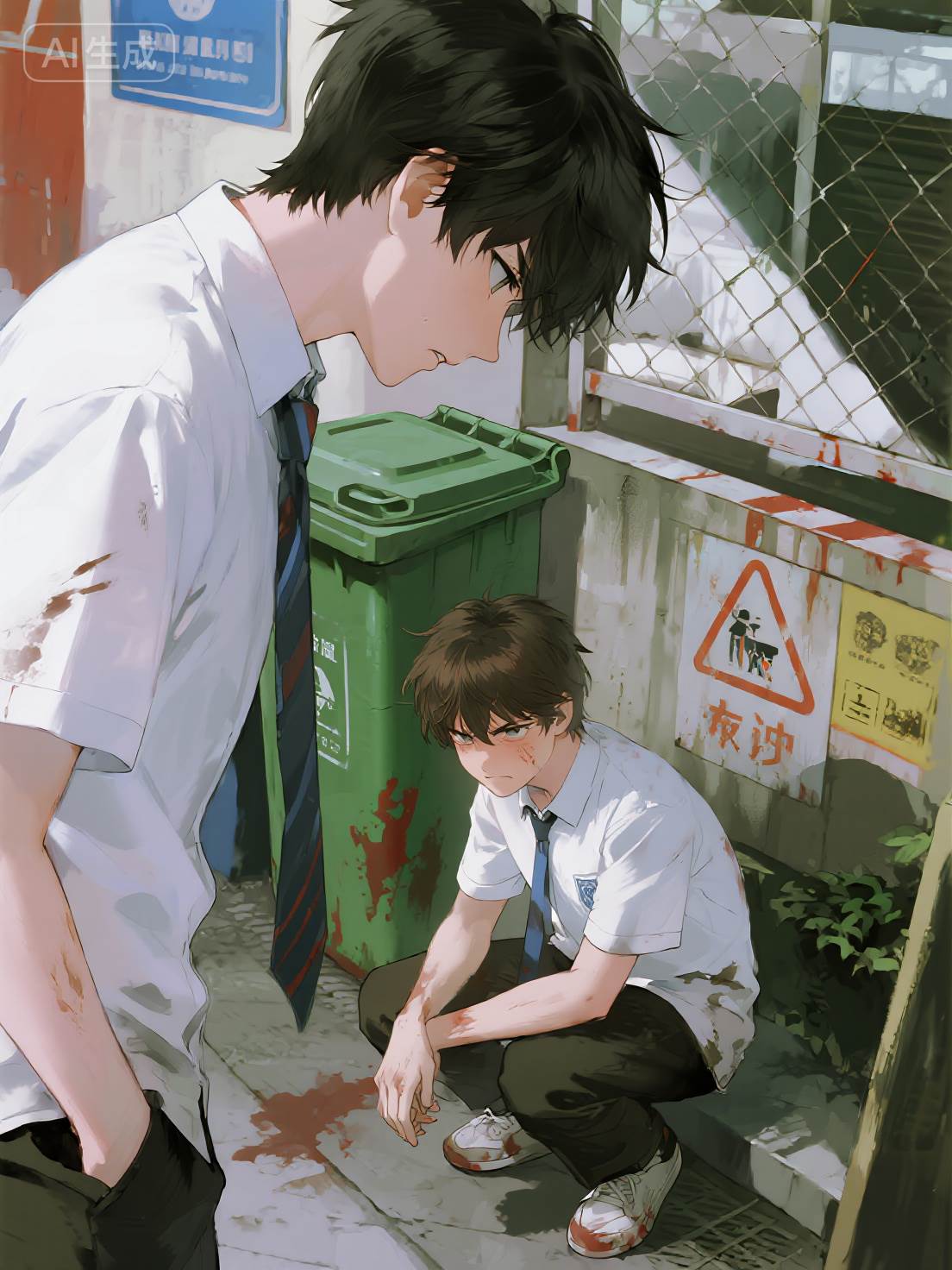 穿成頂級渣攻後我被男主強制