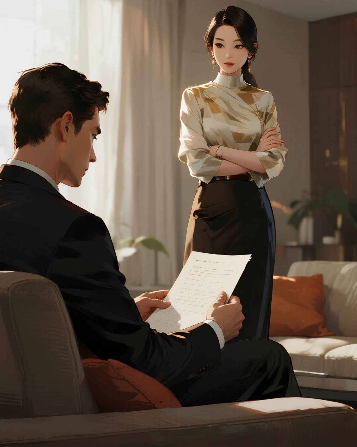 離婚協議上，他寫：65萬貸款歸我