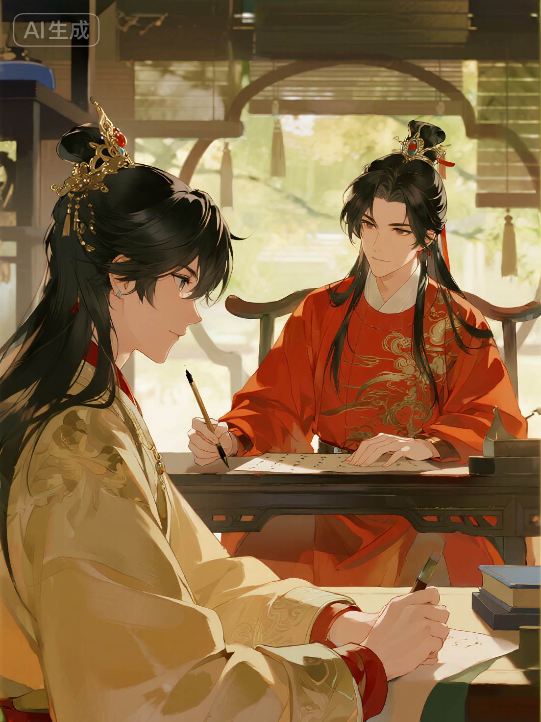 朕與愛卿解寢袍