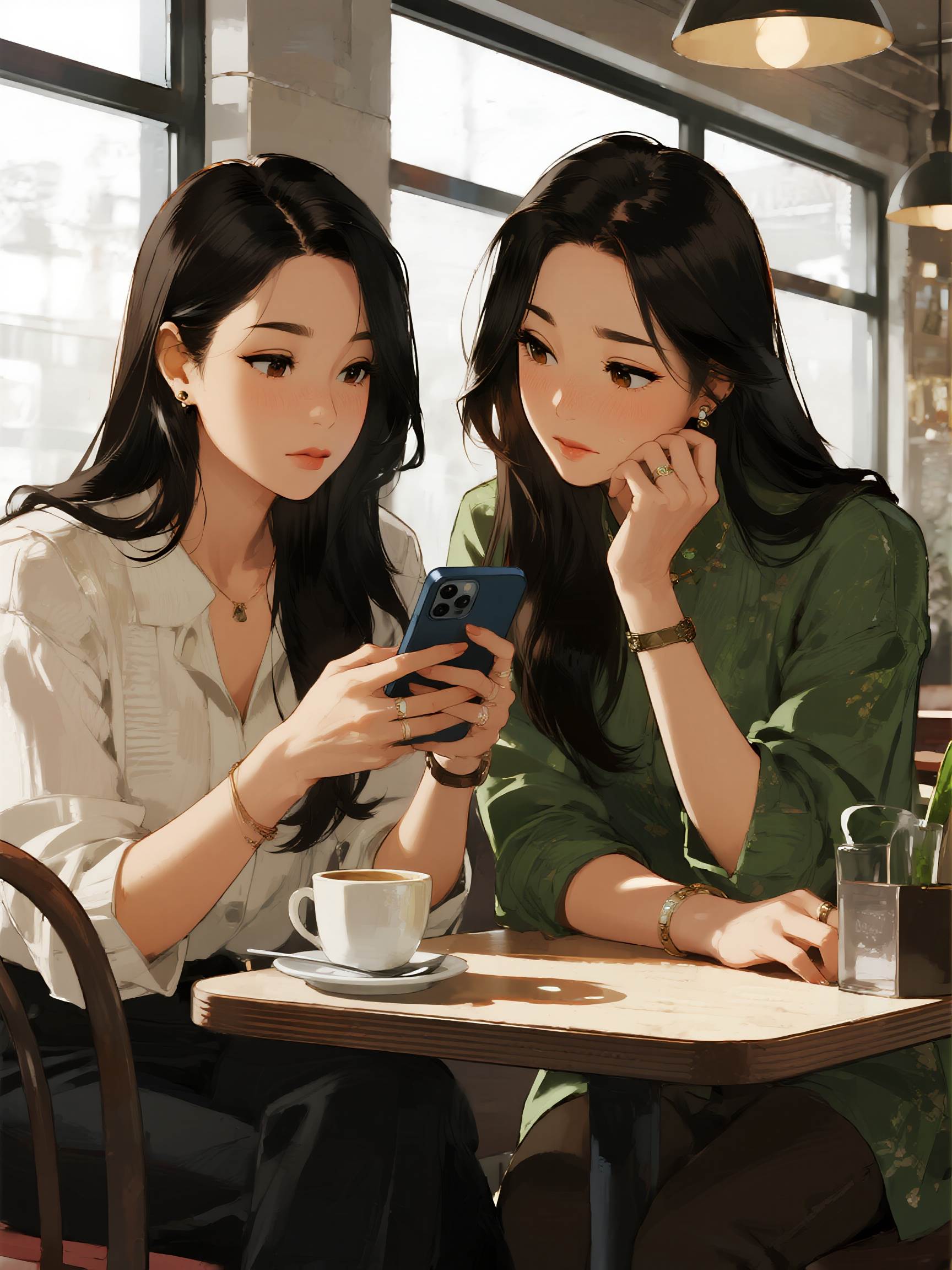 跟老公要一千元買羊絨大衣後