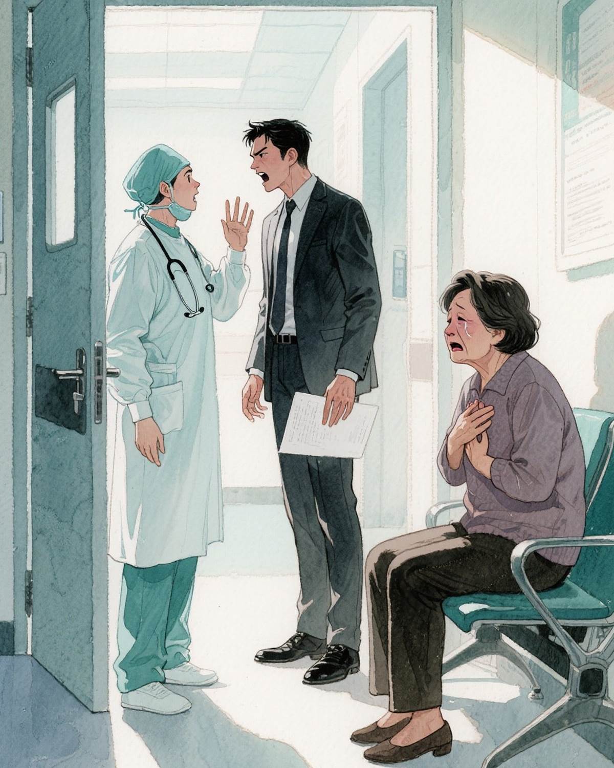 女兒死在分娩室后