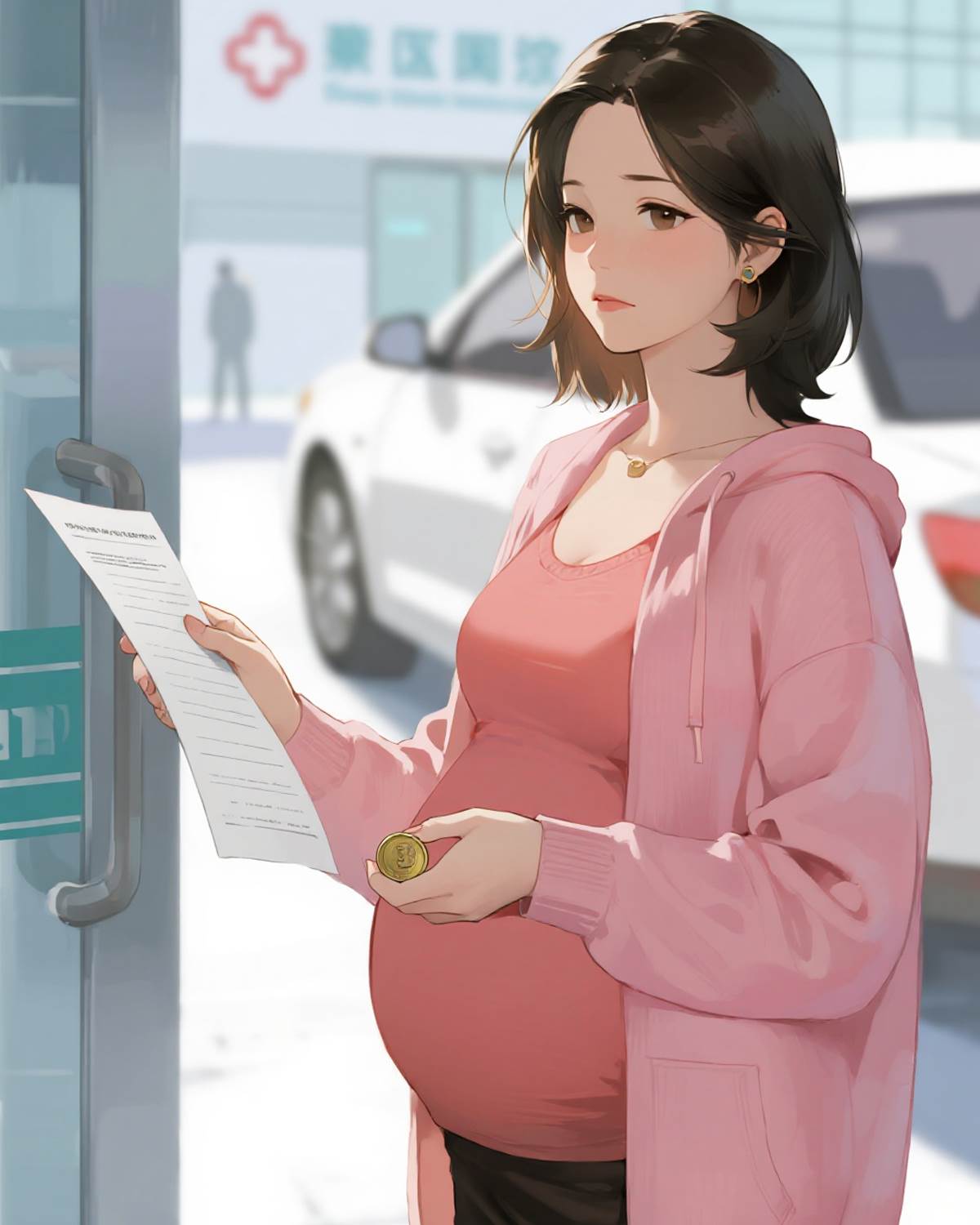 老公將懷孕的我趕下車，我反手就去了民政局