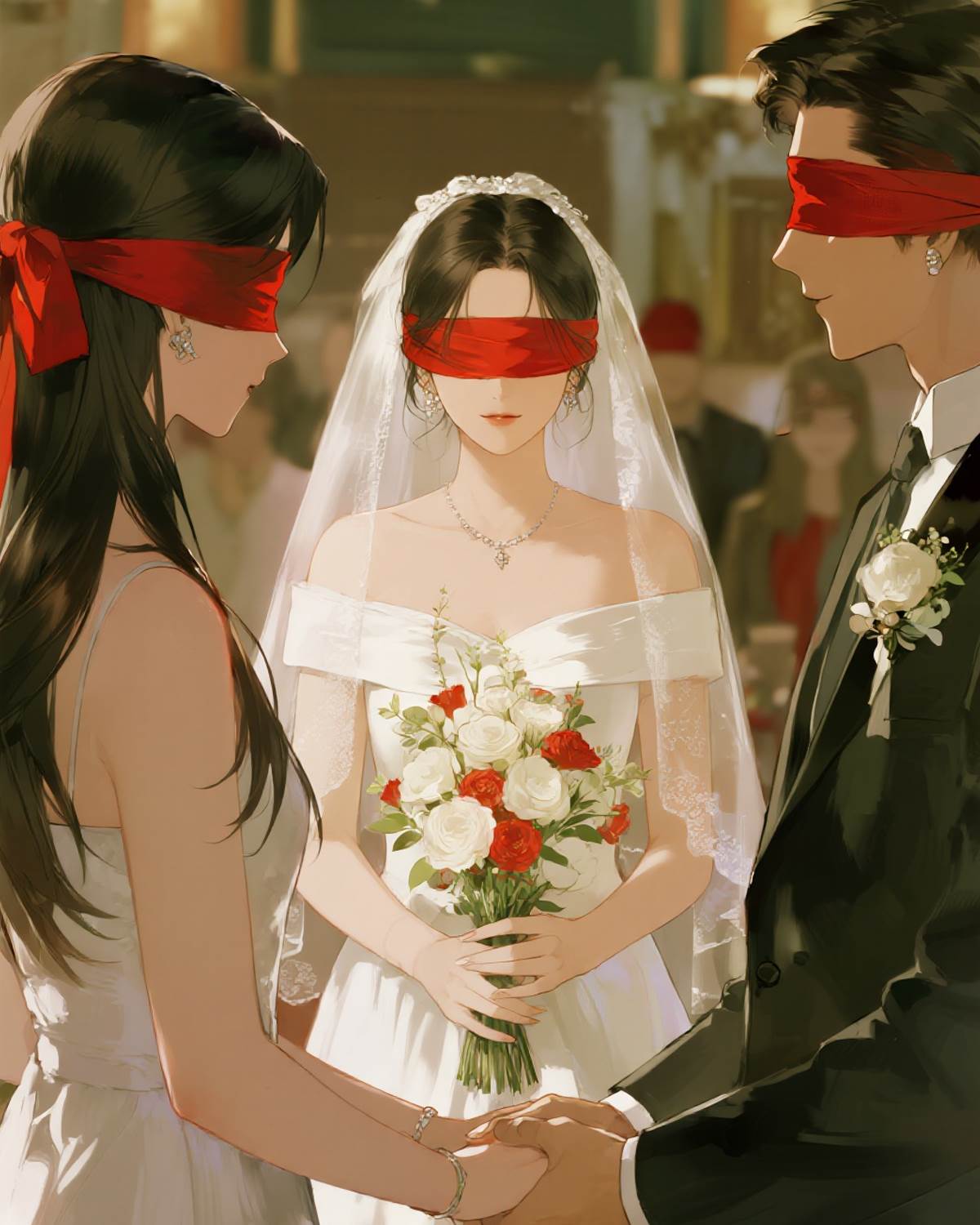 婚禮遊戲，我讓男友和他的女兄弟社死