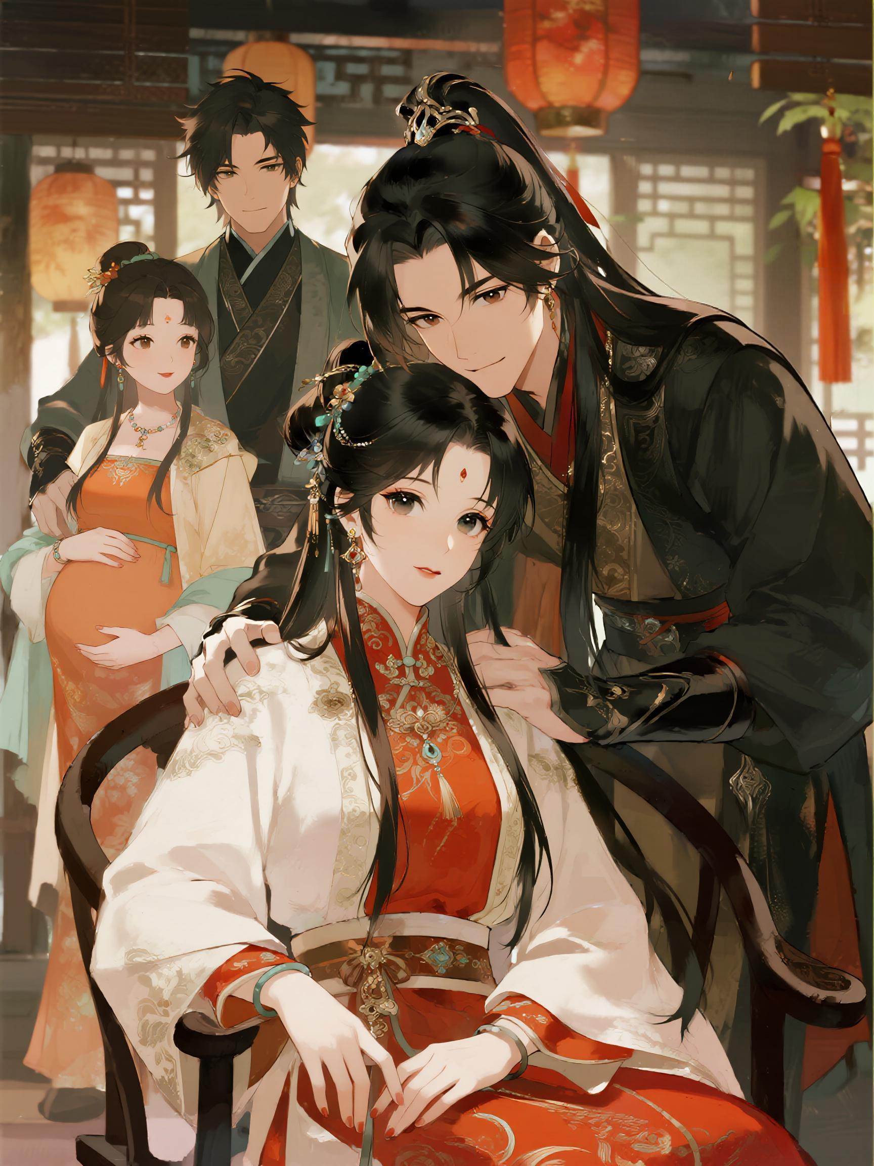 和閨蜜穿越懷孕後，雙雙選擇帶球跑