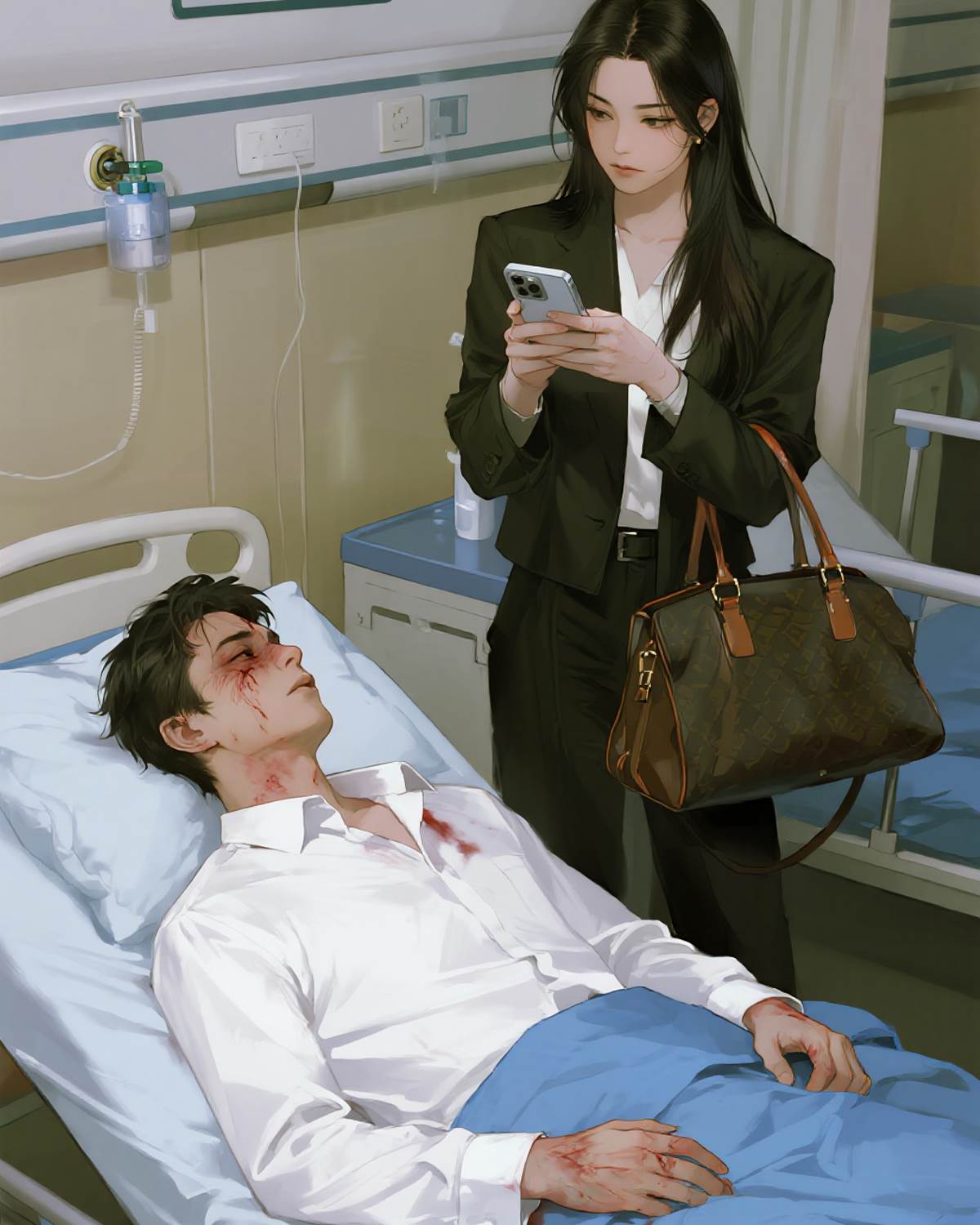 老公被打進急診室，我：這人我不認識