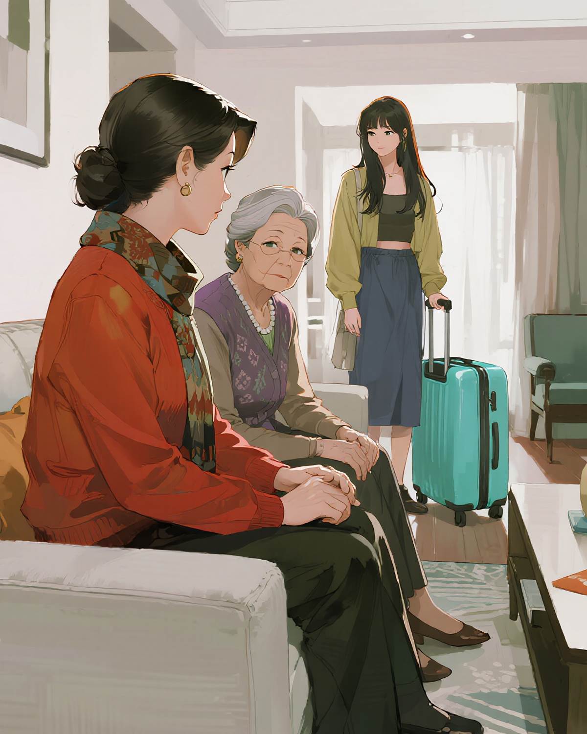 我把國慶七日遊改成一日後，我媽瘋了