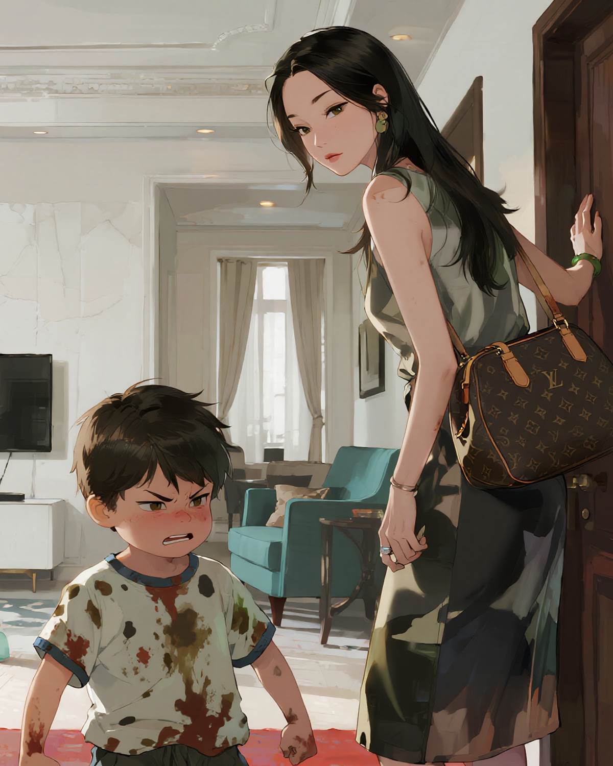 全職媽媽擺爛了