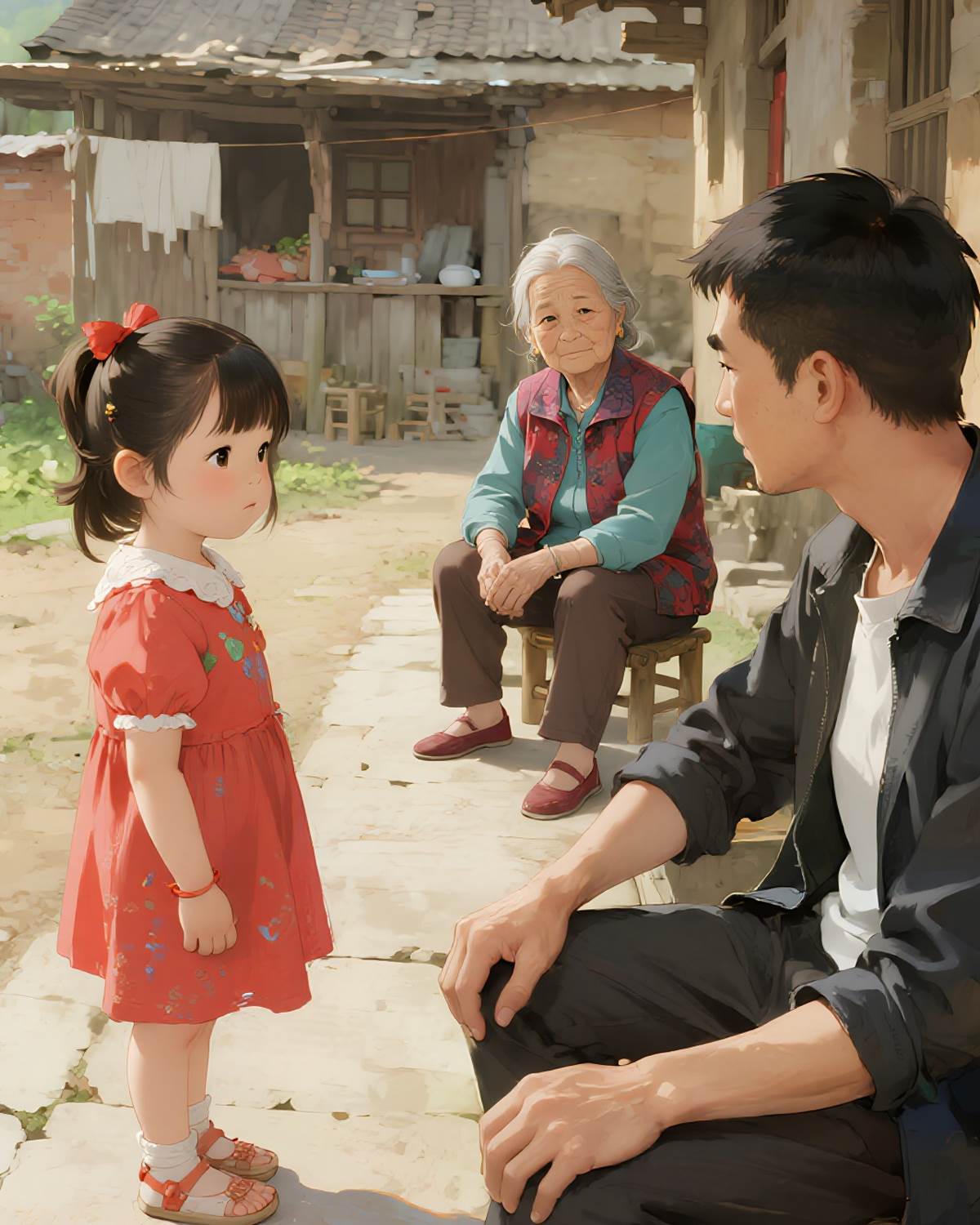 我媽改嫁，把我送到外婆家，她後悔了