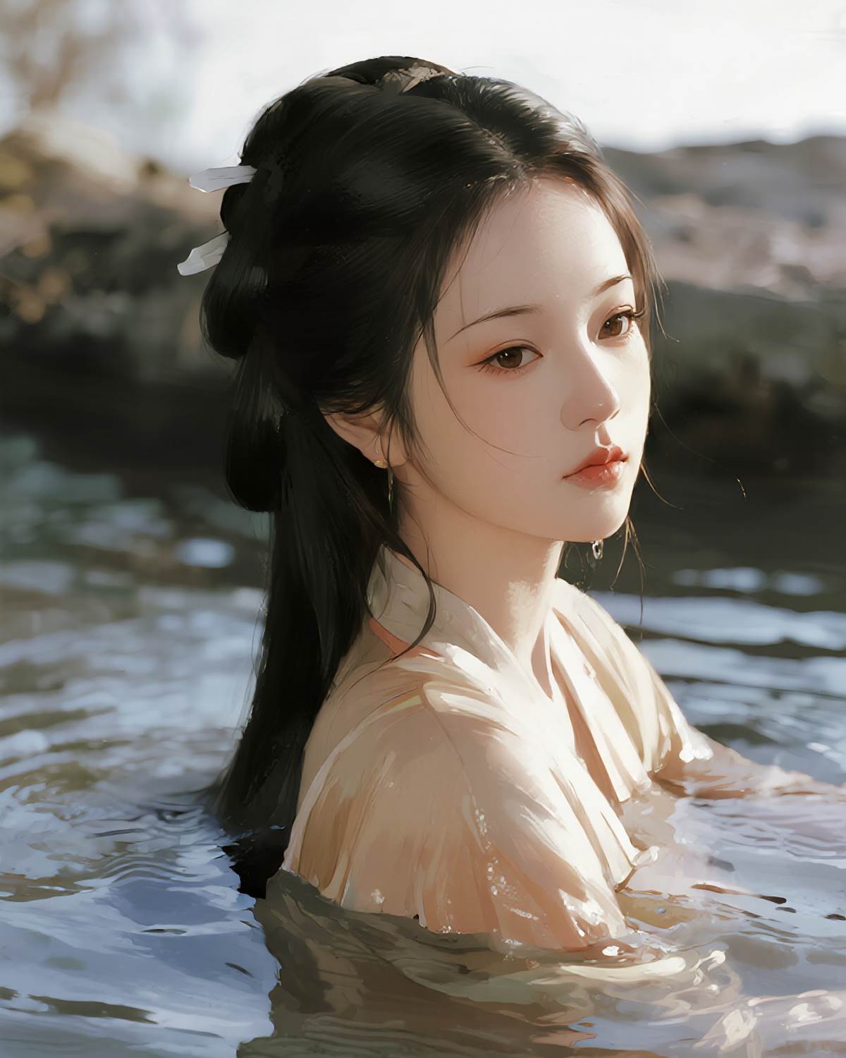 自是人間驚鴻客